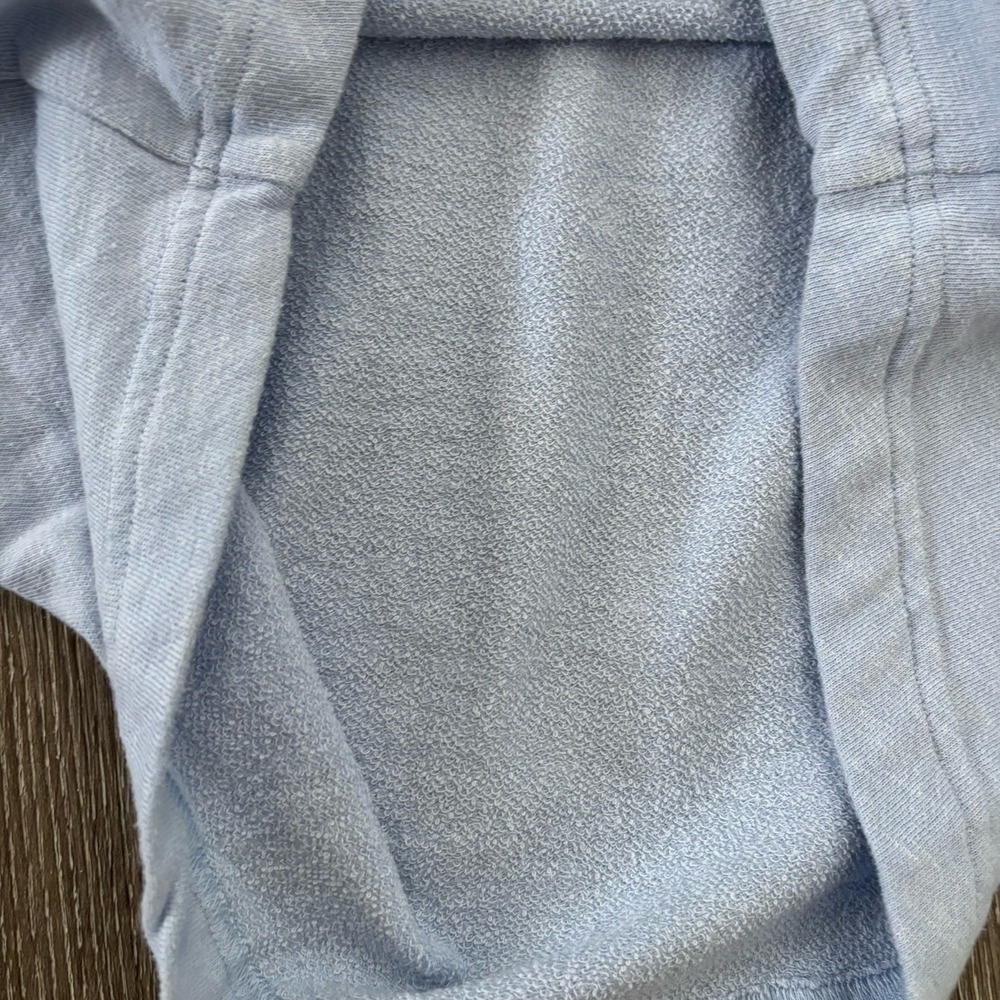Victoria's Secret Pink Sweatshirt Women's S Lavender Gray Lace Up Pullover - Picture 9 of 9